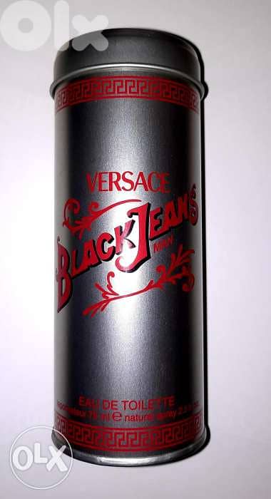 Empty Bottle of Versace Black Jeans rare eau de toilette 0