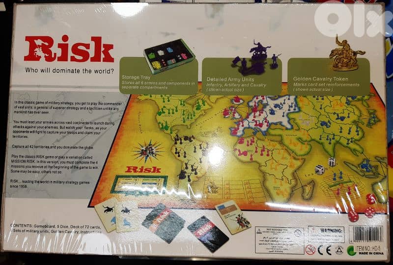 Risk board game Original 1