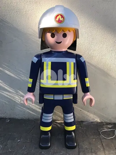 orginal playmobile fire man