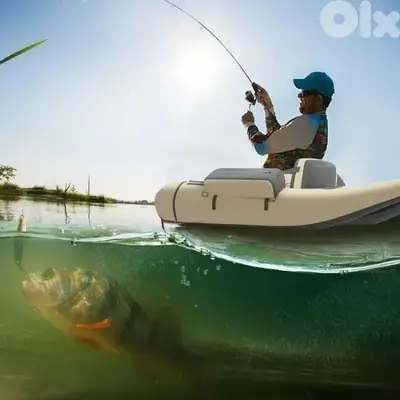 Inflatable Fishing Pontoon Boat