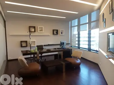 235 Sqm | Fully Furnsihed Office For Rent With Sea View In Achrafieh