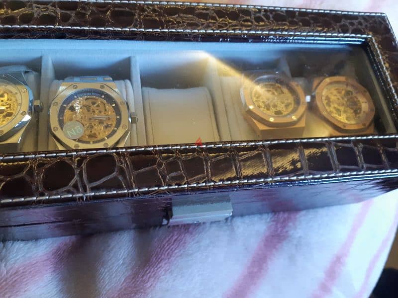 Box of 4 Audemars piguet Skeleton 0