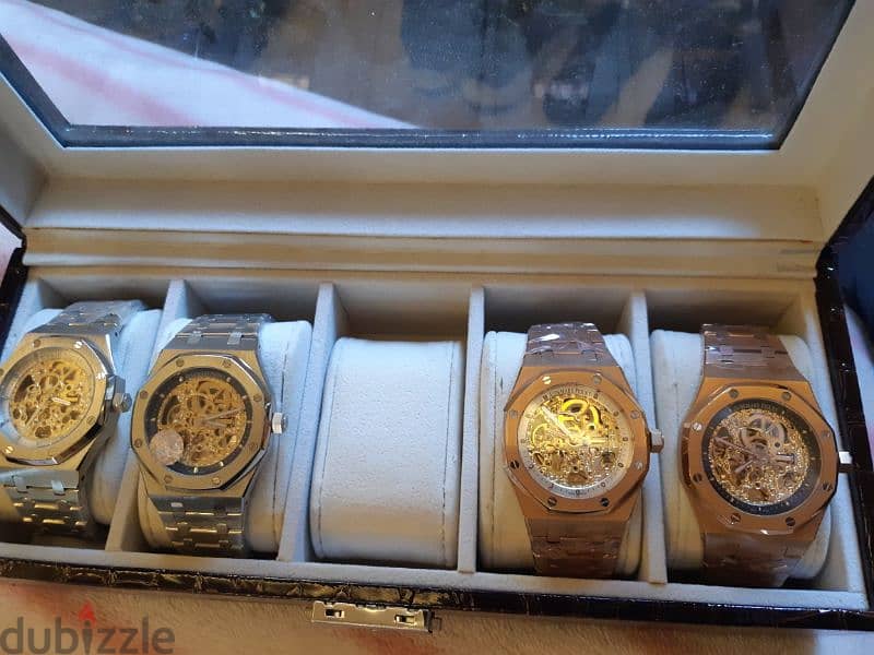 Box of 4 Audemars piguet Skeleton 1