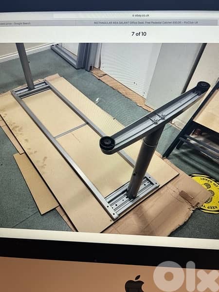 Desk & Unit of drawers & 2 shelves IKEA 5