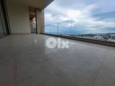 220 SQM Apartment in Dik El Mehdi, Metn with Sea and Mountain View