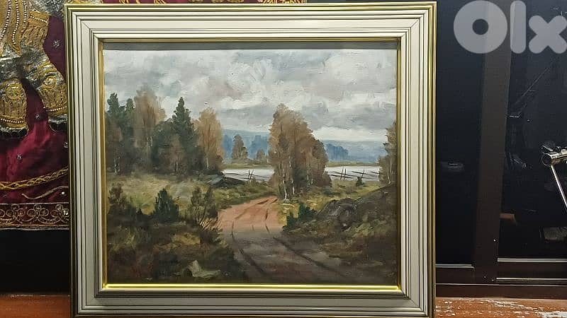 لوحة رسم زيتي 1