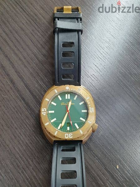 San Martin bronze diver watch 0
