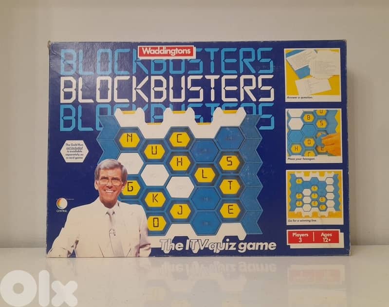 Waddingtons classics Blockbusters board game 1