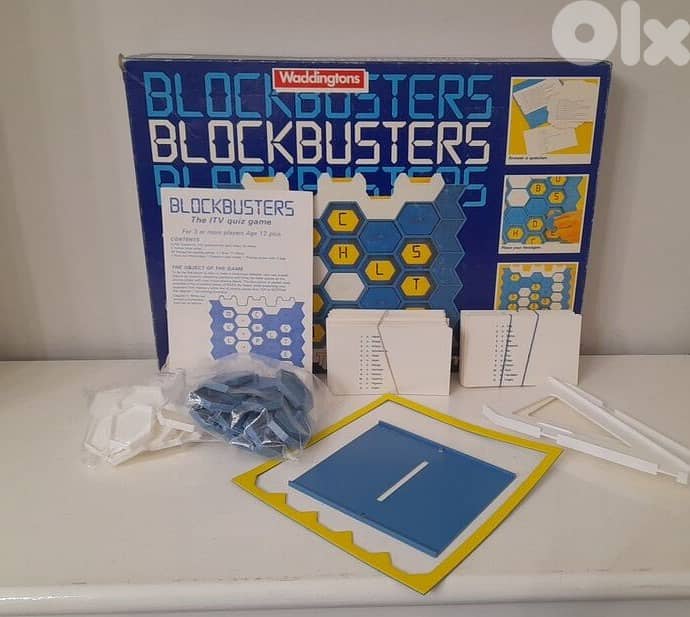 Waddingtons classics Blockbusters board game 2