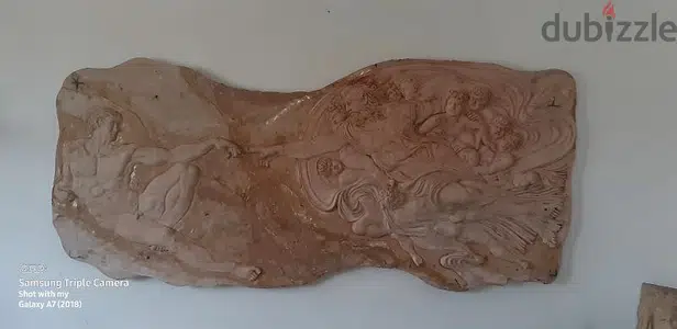 the creation relief sculpture for michel angelo