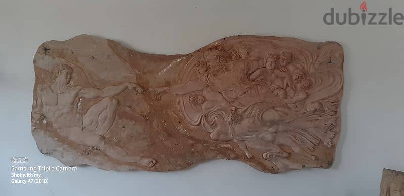 the creation relief sculpture for michel angelo 0