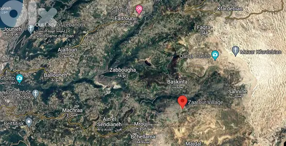 A 18000 m2 Prime land for sale in Zaarour - أرض للبيع في زعرور