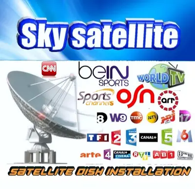 SKY-SAT Uk-S67(تركيب ستلايت )