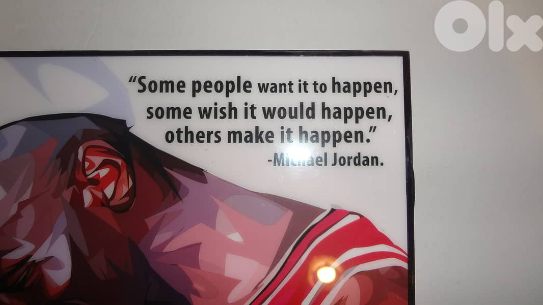 Michael Jordan funko pop wall mountable photo frame 26*26cm 3