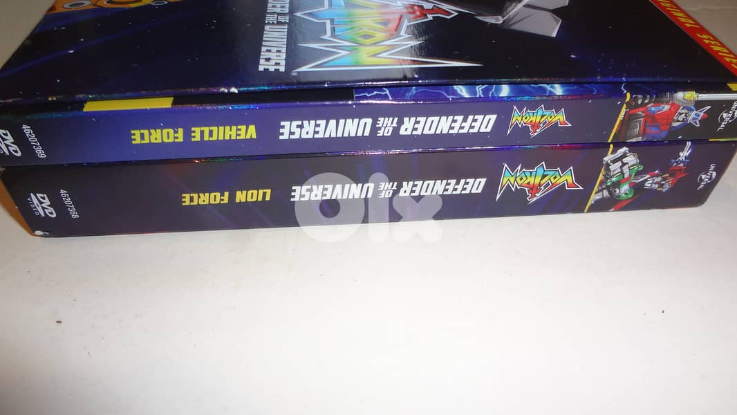 Voltron defender of the universe complete series in an original DVD bo 2