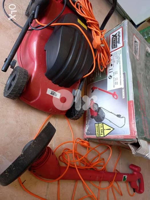 petrol lawnmower parkside 7