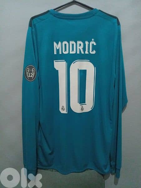 Real Madrid Modric football long sleeve shirt 0