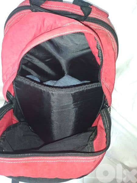 Exsport backpack used once 4 zippers size xl 10