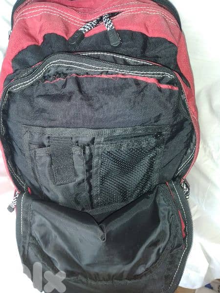 Exsport backpack used once 4 zippers size xl 11