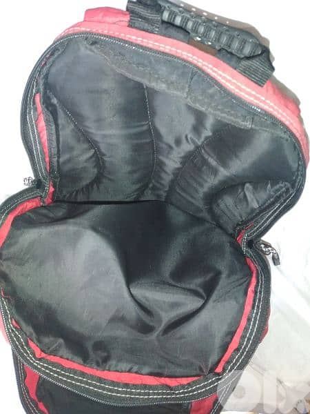 Exsport backpack used once 4 zippers size xl 12