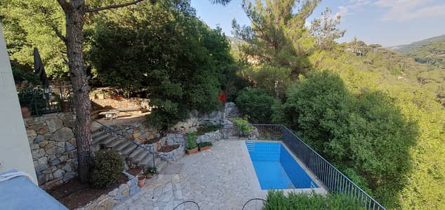 Mountain View Villa For Sale In Baabdat