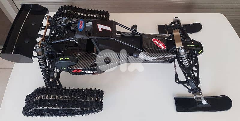 exchange on rc car,  snow crawler for baja 5b 1
