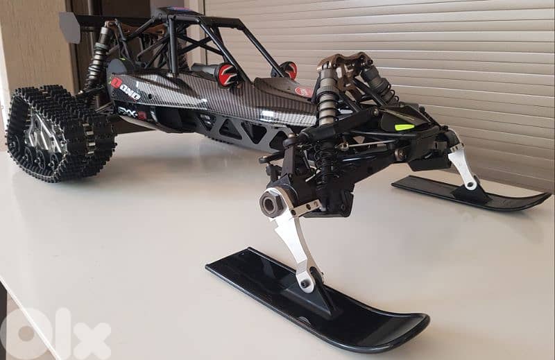 exchange on rc car,  snow crawler for baja 5b 2