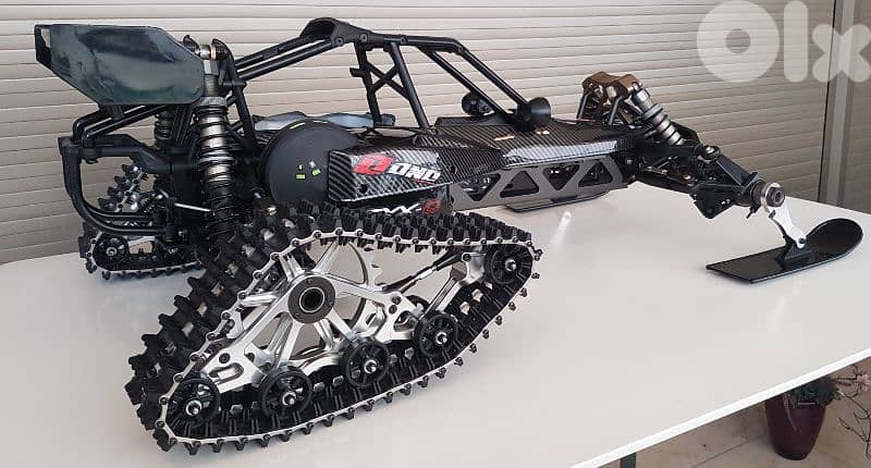 exchange on rc car,  snow crawler for baja 5b 4