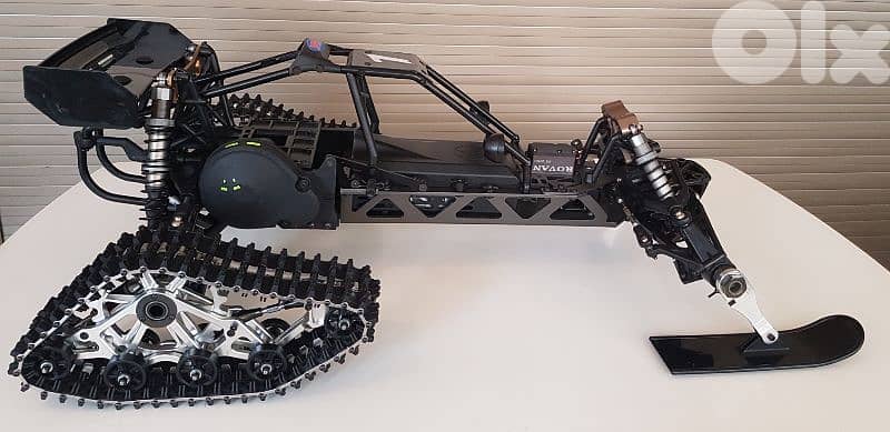 exchange on rc car,  snow crawler for baja 5b 6