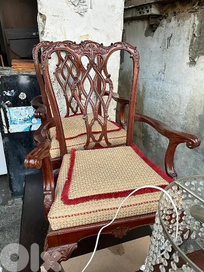 كرستين خشب زان مصري قديمين