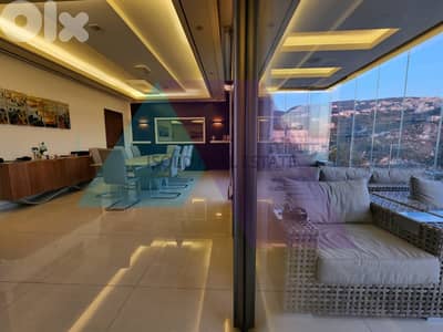 Furnished 280 m2 apartment +open mountain/sea view for sale in Rabweh