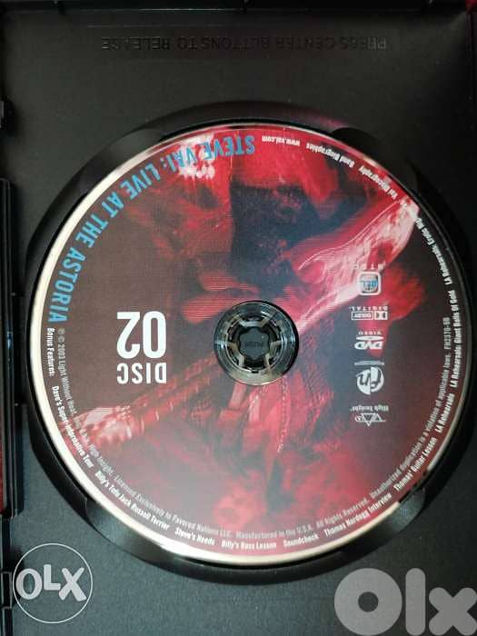 Steve Vai - Live at The Astoria London - Double DVD 3