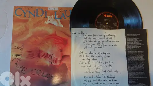 Cyndy Lauper - True colors - Portrait 1986 vinyl