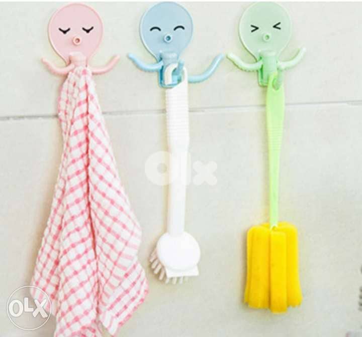Strong adhesive octopus shape hooks 2