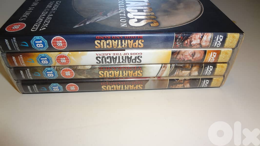 Spartacus complete collection on original 14 dvds set 1
