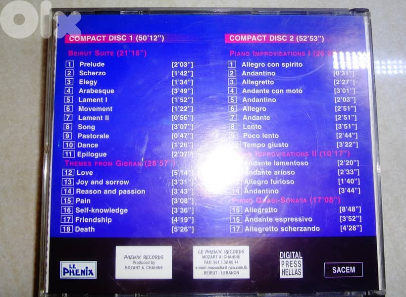 Pierre Azoury Vol1 & vol2 cds 3
