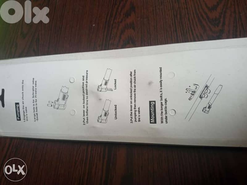 New bicycle pump 1