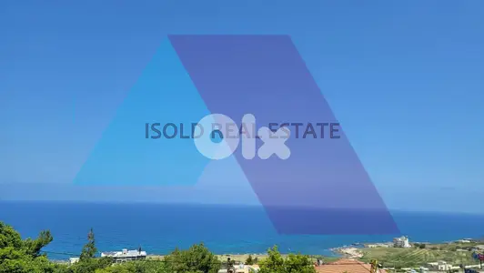 813 m2 land + open sea view for sale in Berbara-أرض للبيع في بربارة