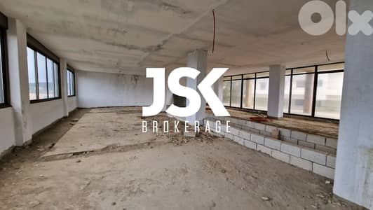 L14419-Prime location in Batroun ! 58 sqm Office for Sale