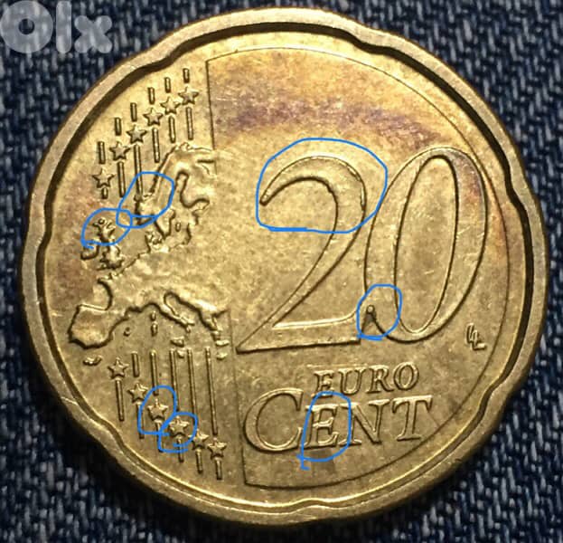 error 20 euro cent 2011 1
