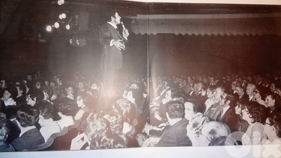 Gilbert Becaud disque d or gatefold  media & cover vg 1
