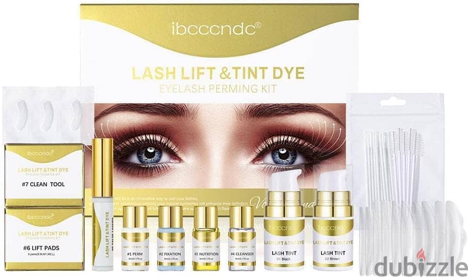 SWEI - Lash Lift & Tint Dye Eyelash Perming Kit | 2 in 1 Upgraded Lash 0