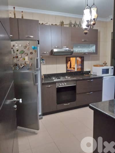 ain el daouk apartment with 155m roof overlooking the city Ref#341