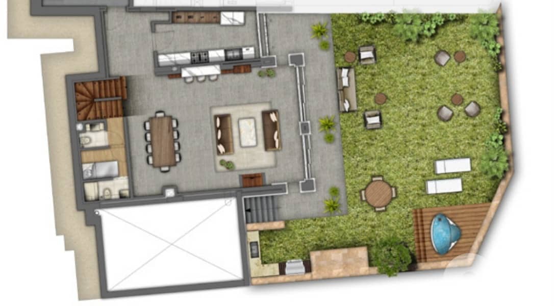 Chalet for sale in Faqra club/ Garden/ View 4