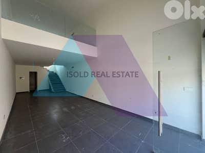 NEW 90 m2 duplex store for sale in Jbeil Town ,PRIME LOCATION- جبيل