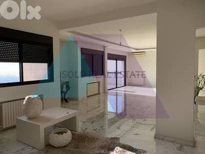 400m2 duplex apartment+50m2 terrace+ open view for sale in Ain Najem