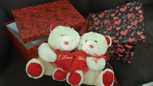 Gift Box + dabdoub twins. دبدوب مع علبة
