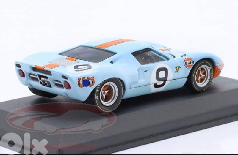 Ford GT40 (Le Mans 24h 1968) diecast car model 1;43. 3