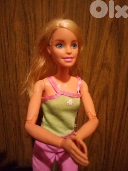 Barbie MADE TO MOVE Mattel2017 JOINTS body Great Wearing doll+Shoes=27 1