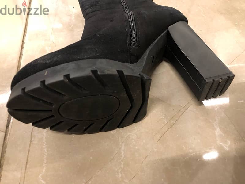 any boot for 5$ !!!! shoes for women, black boot high quality, size 37 3